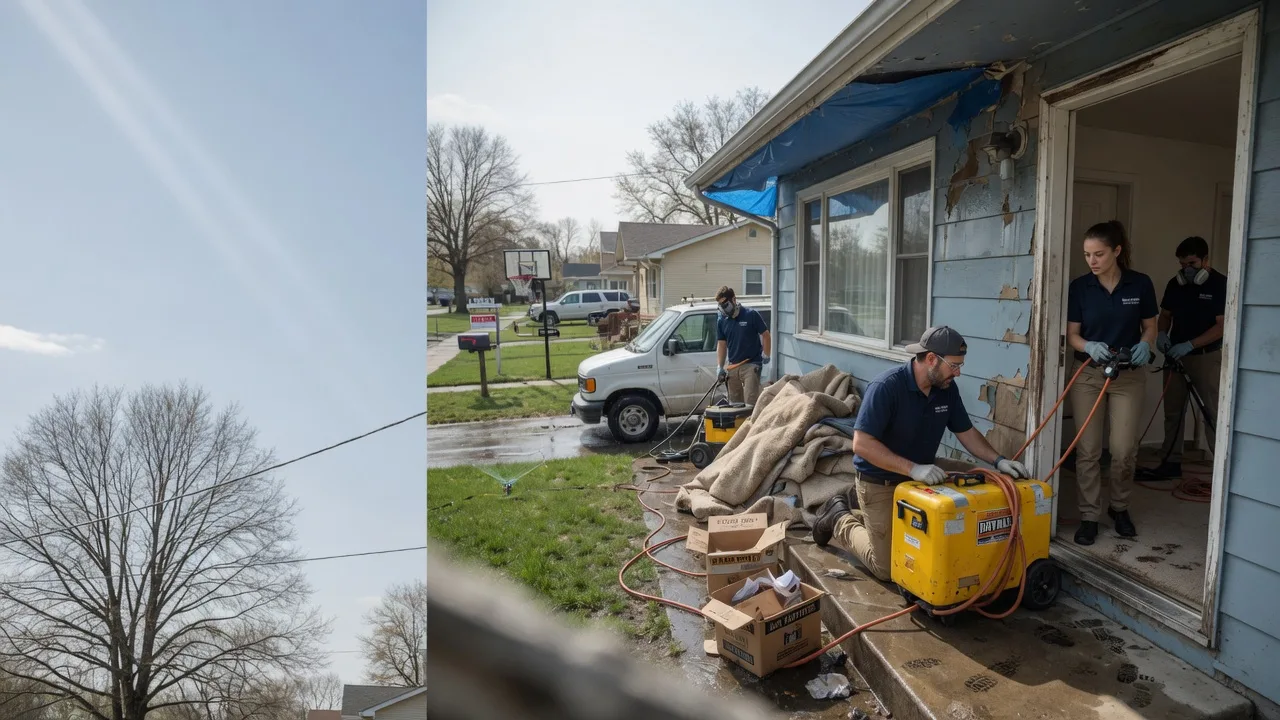 Basement Flood Cleanup in Powder River, WY near me